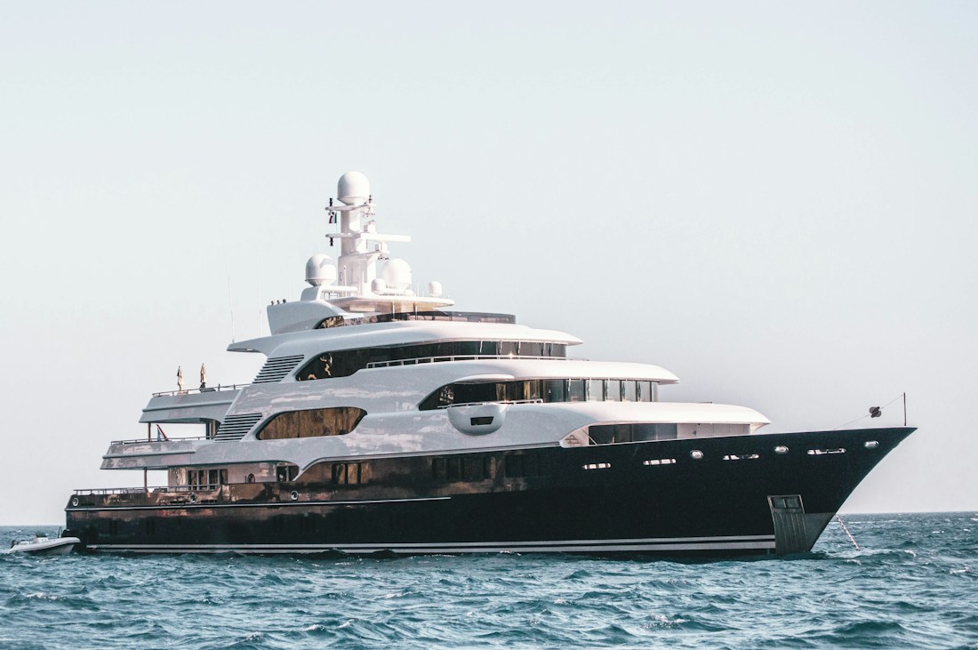 Motor boat on the water